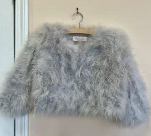 Tutu Du Monde Silver Evija Marabou Jacket