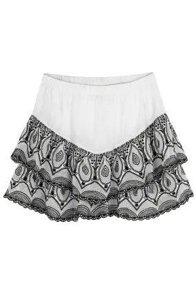 Victorian Inspired Embroidered Skirt