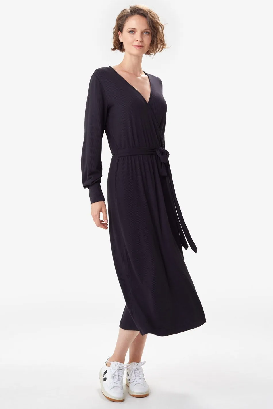 VILLERAY WRAP DRESS