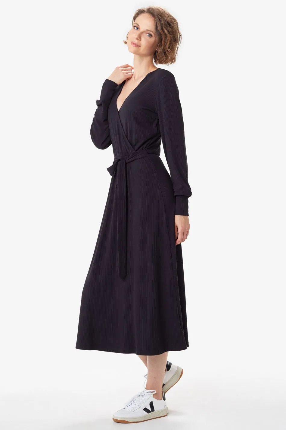 VILLERAY WRAP DRESS