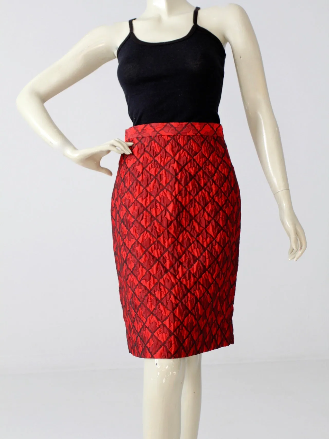 vintage 60s pencil skirt