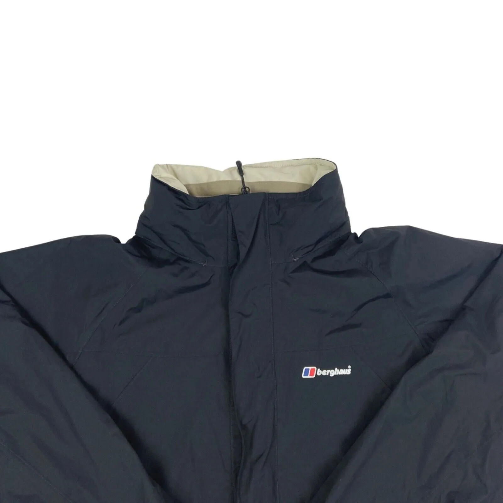 Vintage 90s 00s Black Waterproof Berghaus Coat L