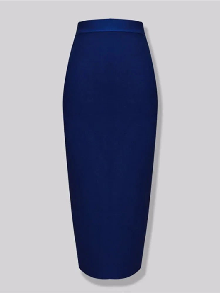 Women's Elegant Elastic Bandage Pencil Skirt