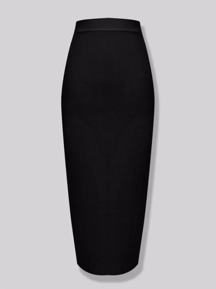 Women's Elegant Elastic Bandage Pencil Skirt