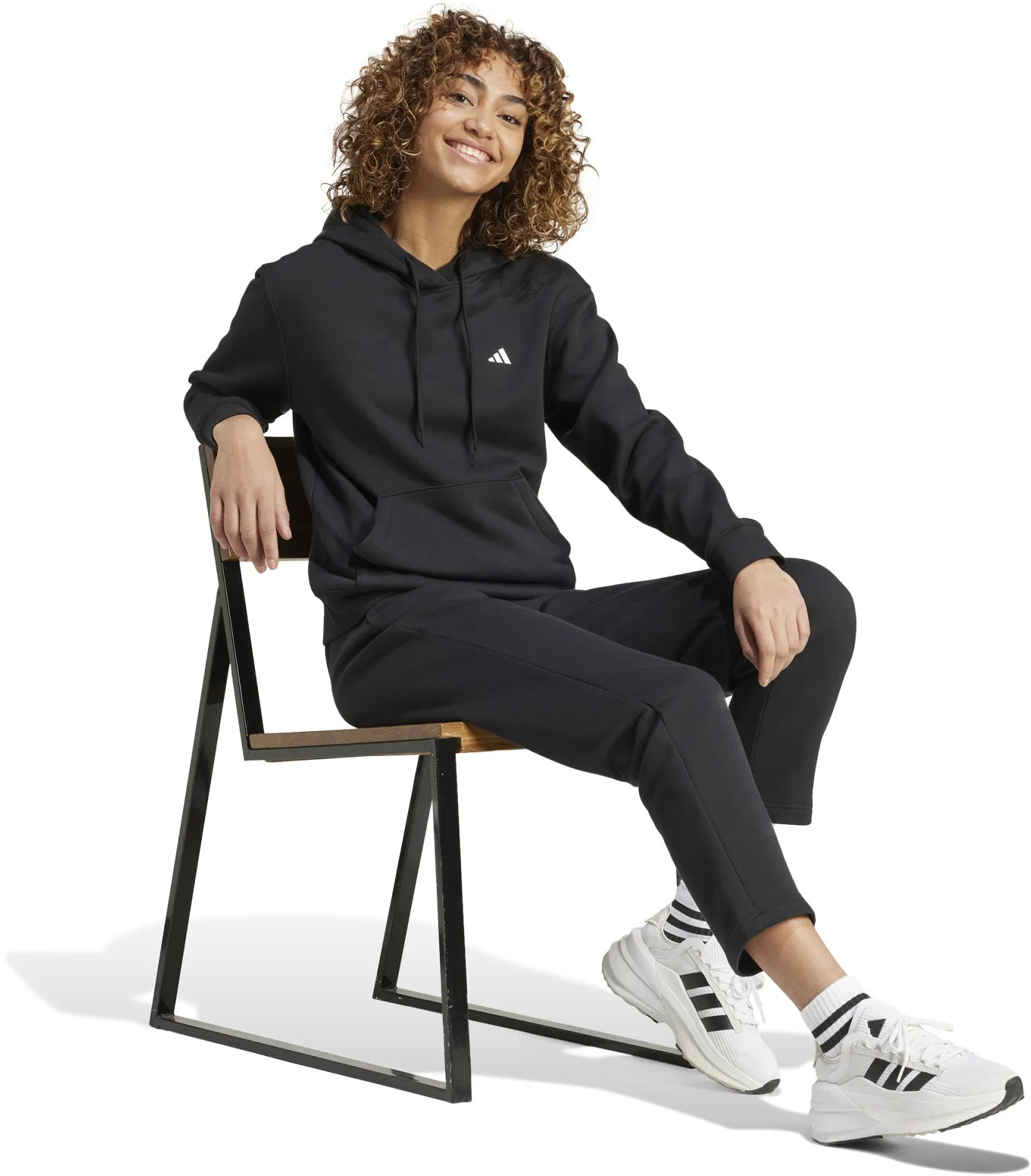 Women's Essentials Small Logo Feel Cozy Hoodie