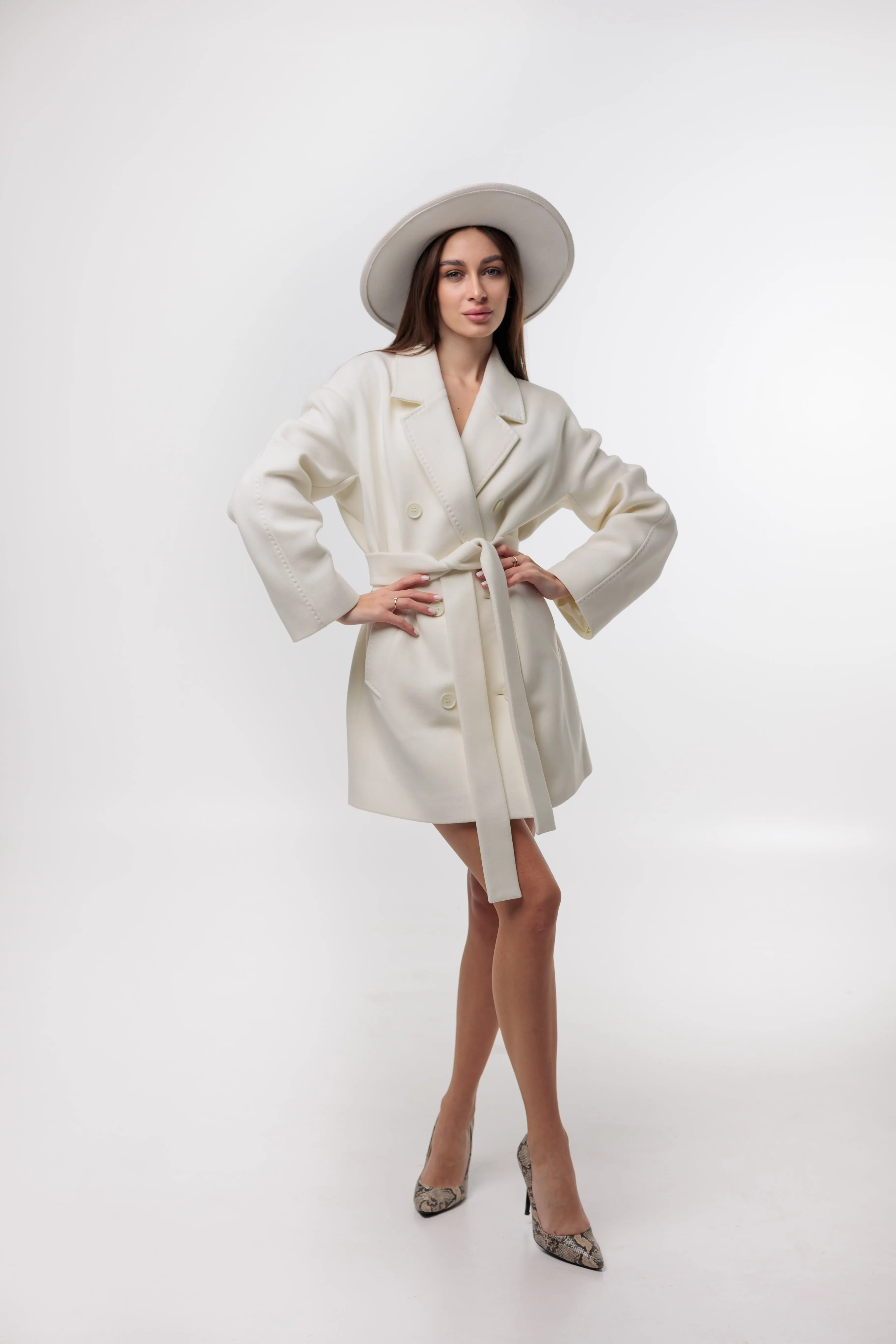 Wool Blend Coat