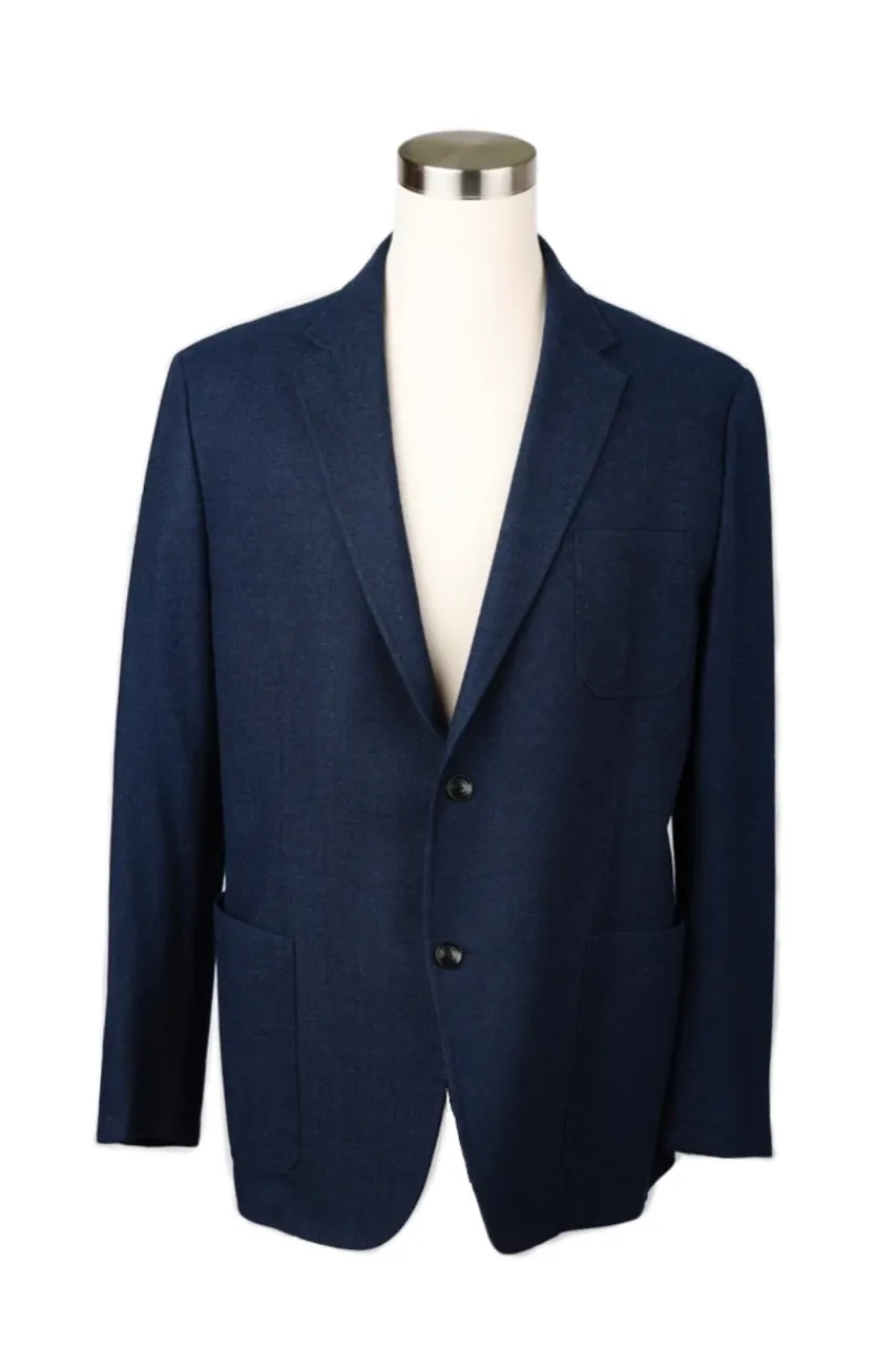 Wool-Cashmere Herringbone Sport Coat